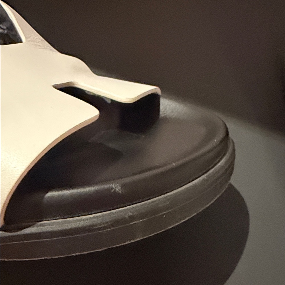 Hermes Chypre White Slide Sandals - Picture 10 of 10